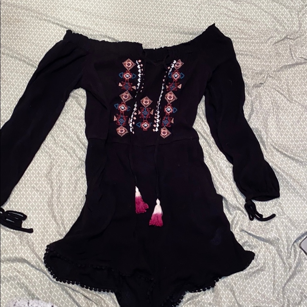 Off the shoulder romper